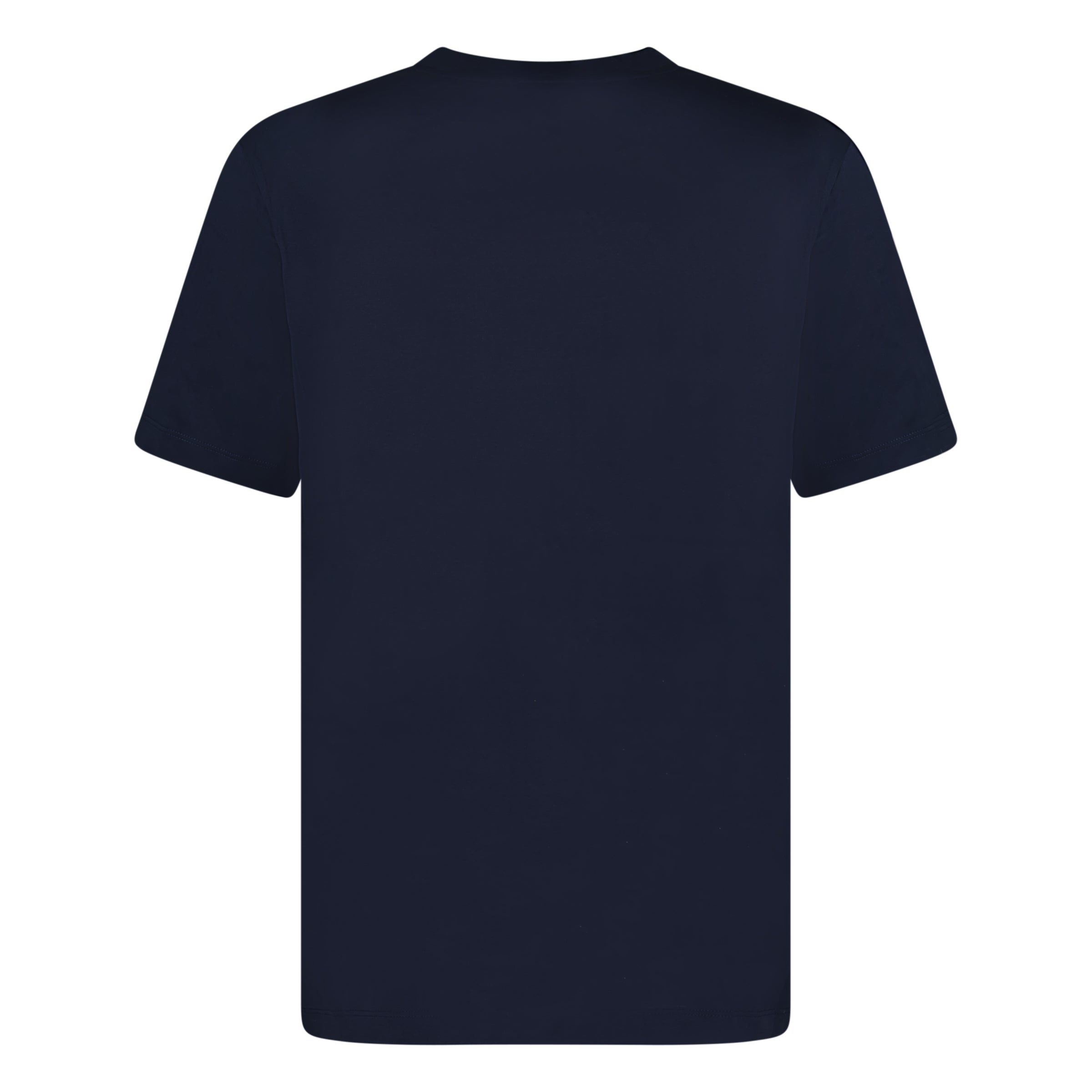 MONCLER FLAP POCKET COTTON T-SHIRT NAVY