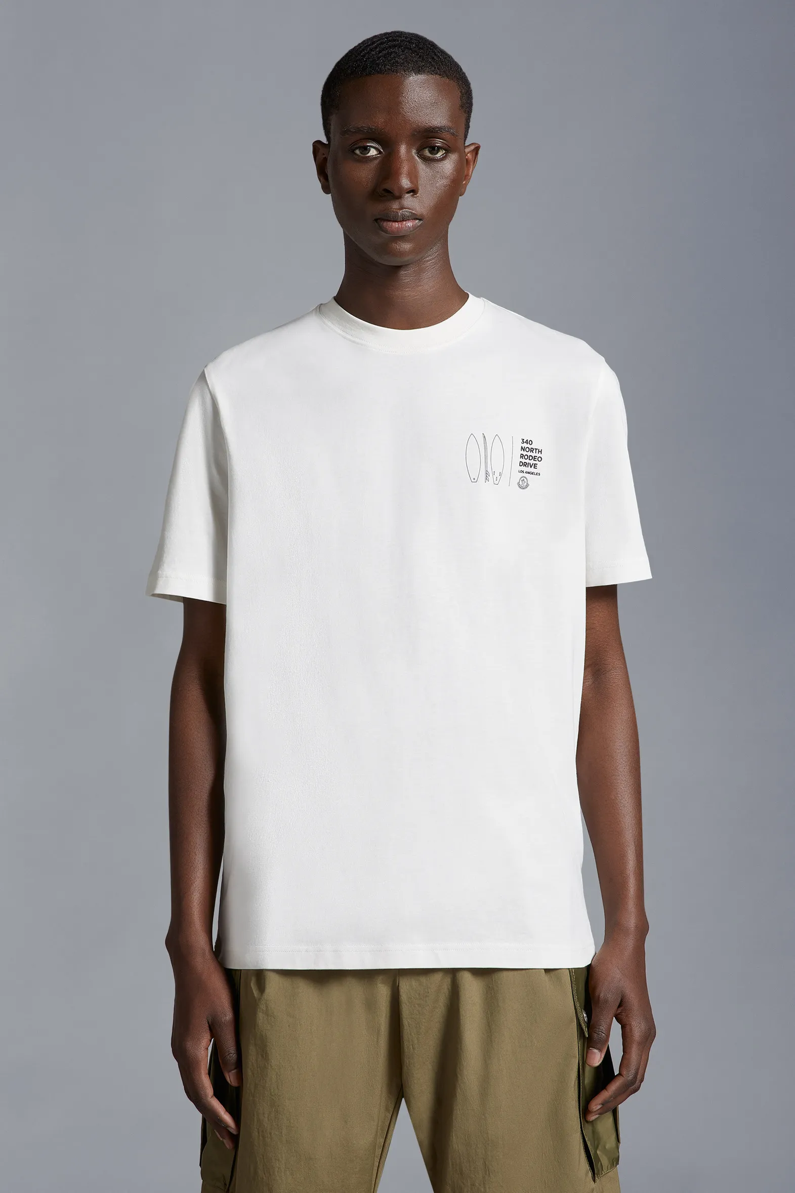 MONCLER  |Printed Motif T-Shirt