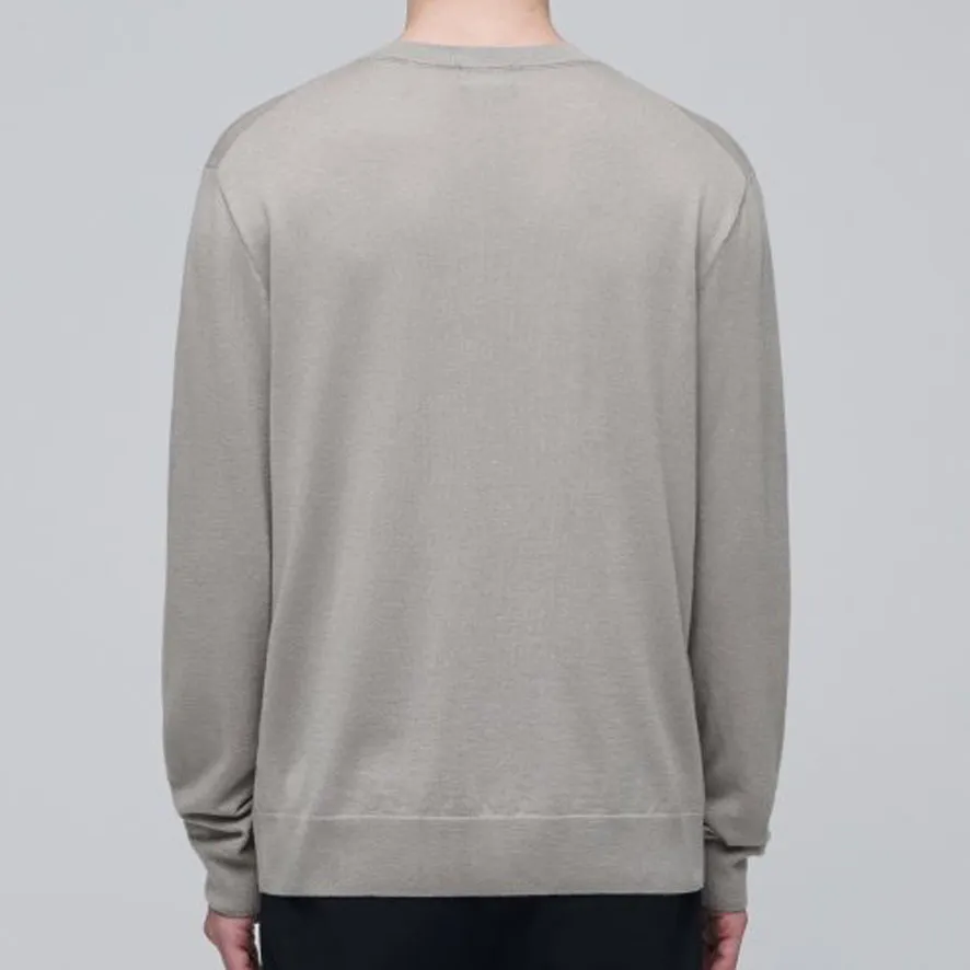 MUSINSA STANDARD  |Crew Neck Wool Nylon Street Style Long Sleeves Plain