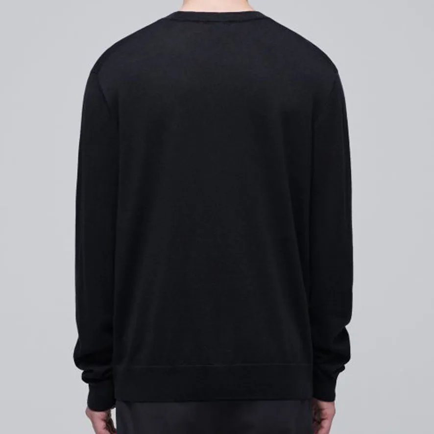 MUSINSA STANDARD  |Crew Neck Wool Nylon Street Style Long Sleeves Plain