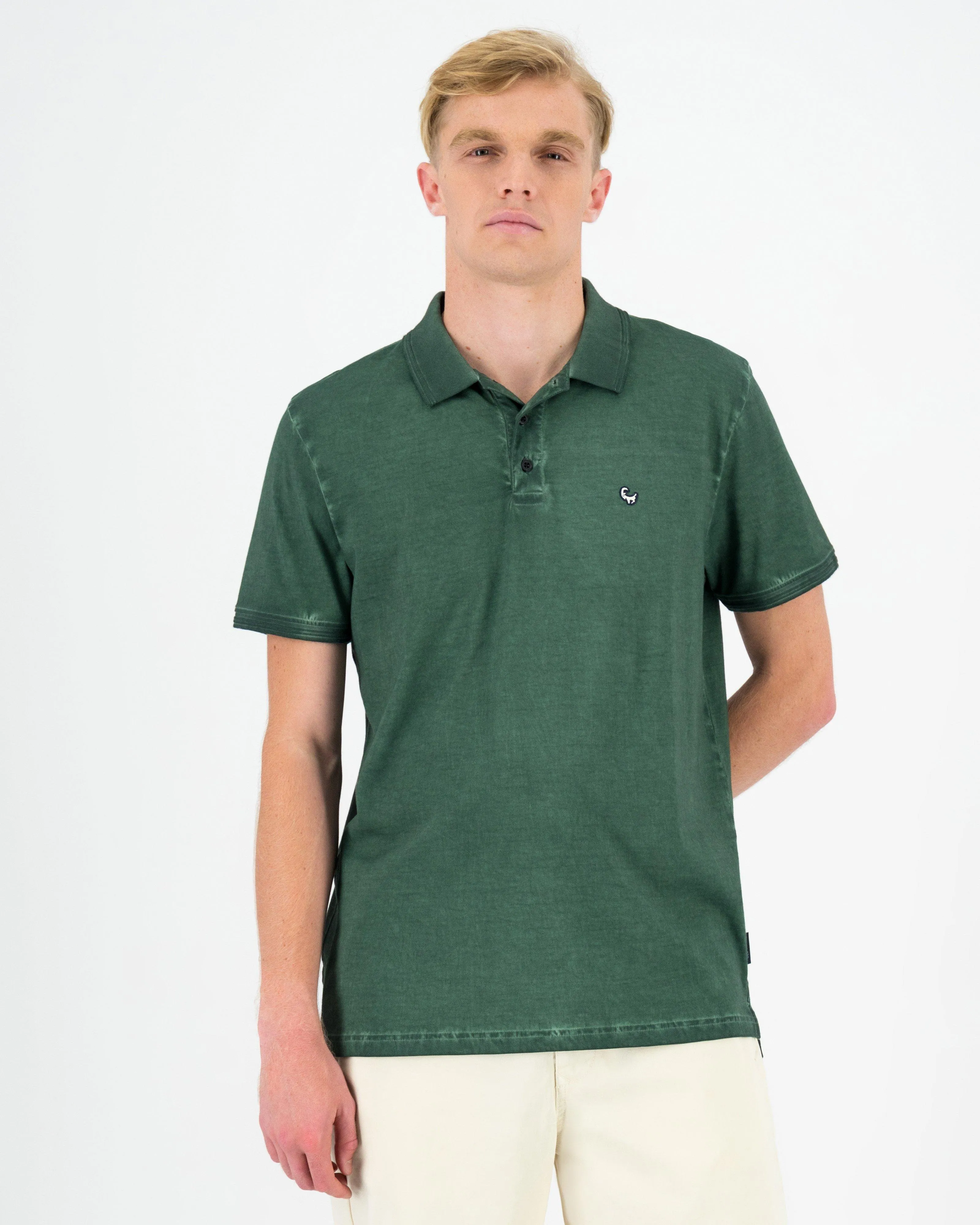 Old Khaki Men’s Rio Pigment Cotton Golfer | Cape Union Mart