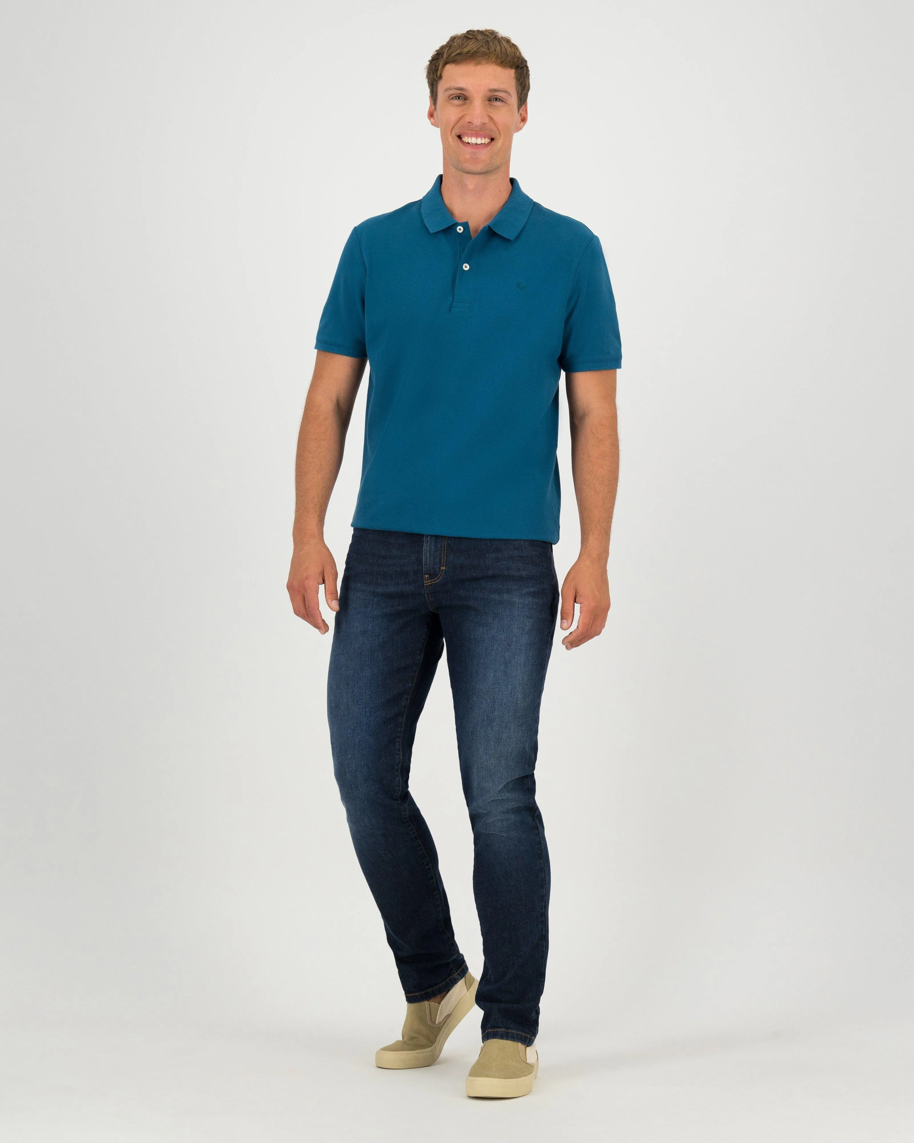 Old Khaki Men's Otis Standard Fit Golfer | Cape Union Mart