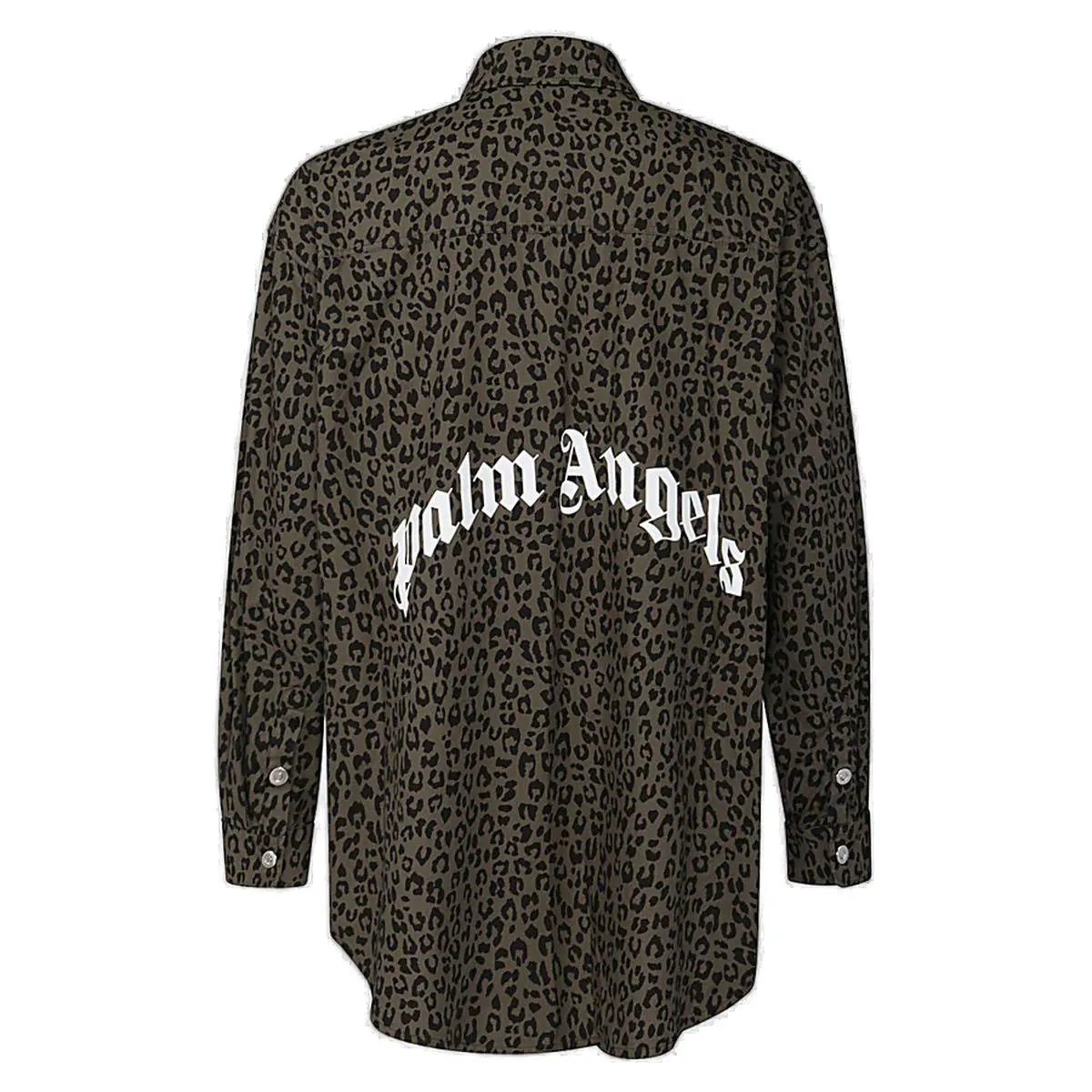 Palm Angels Logo Printed Buttoned Shirt