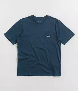 Patagonia Regenerative Organic Pocket T-Shirt - Tidepool Blue