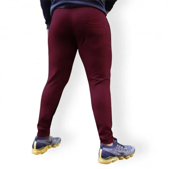 Performance Bottoms- Wine Maroon (4 Way Stretch)- Sale