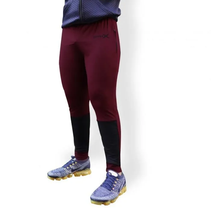 Performance Bottoms- Wine Maroon (4 Way Stretch)- Sale