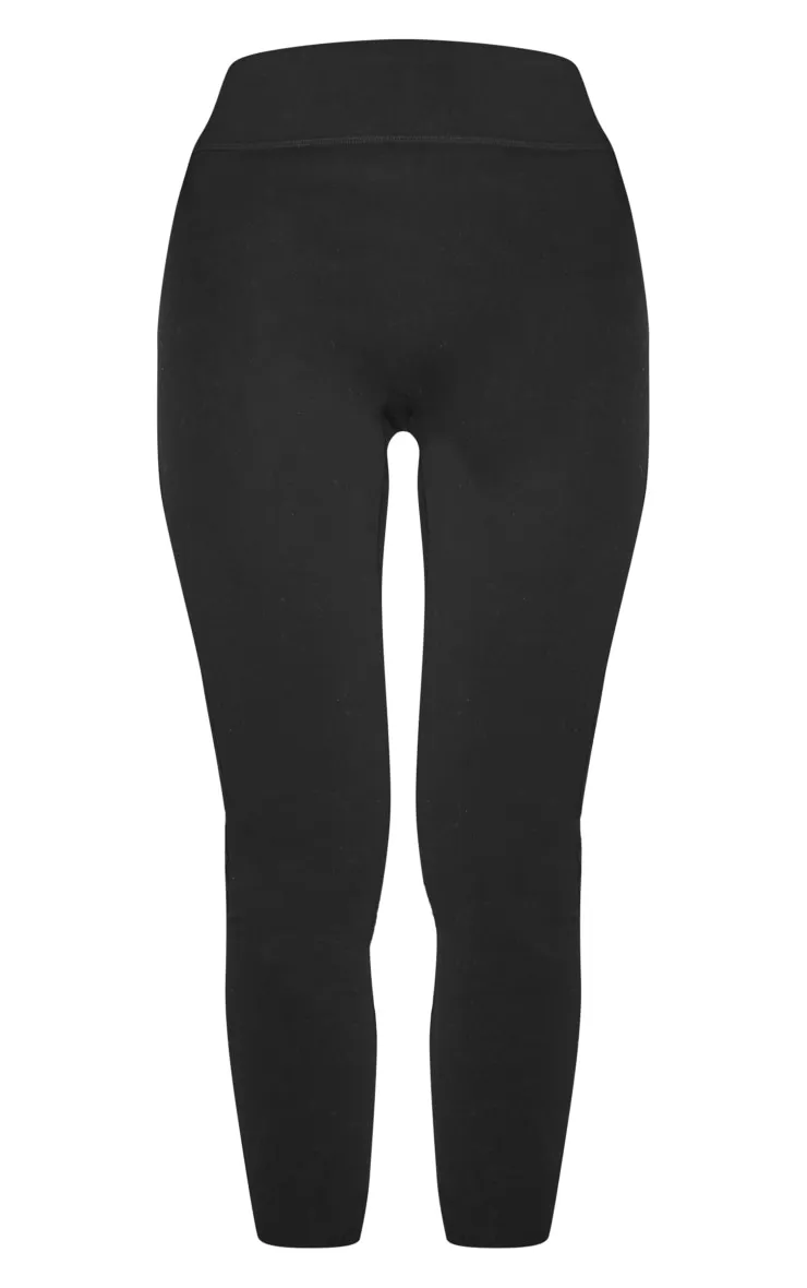 Petite Black Contour Sculpt Leggings | Petite