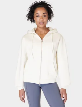 Powerhouse Zip Up Hoody - Lily White