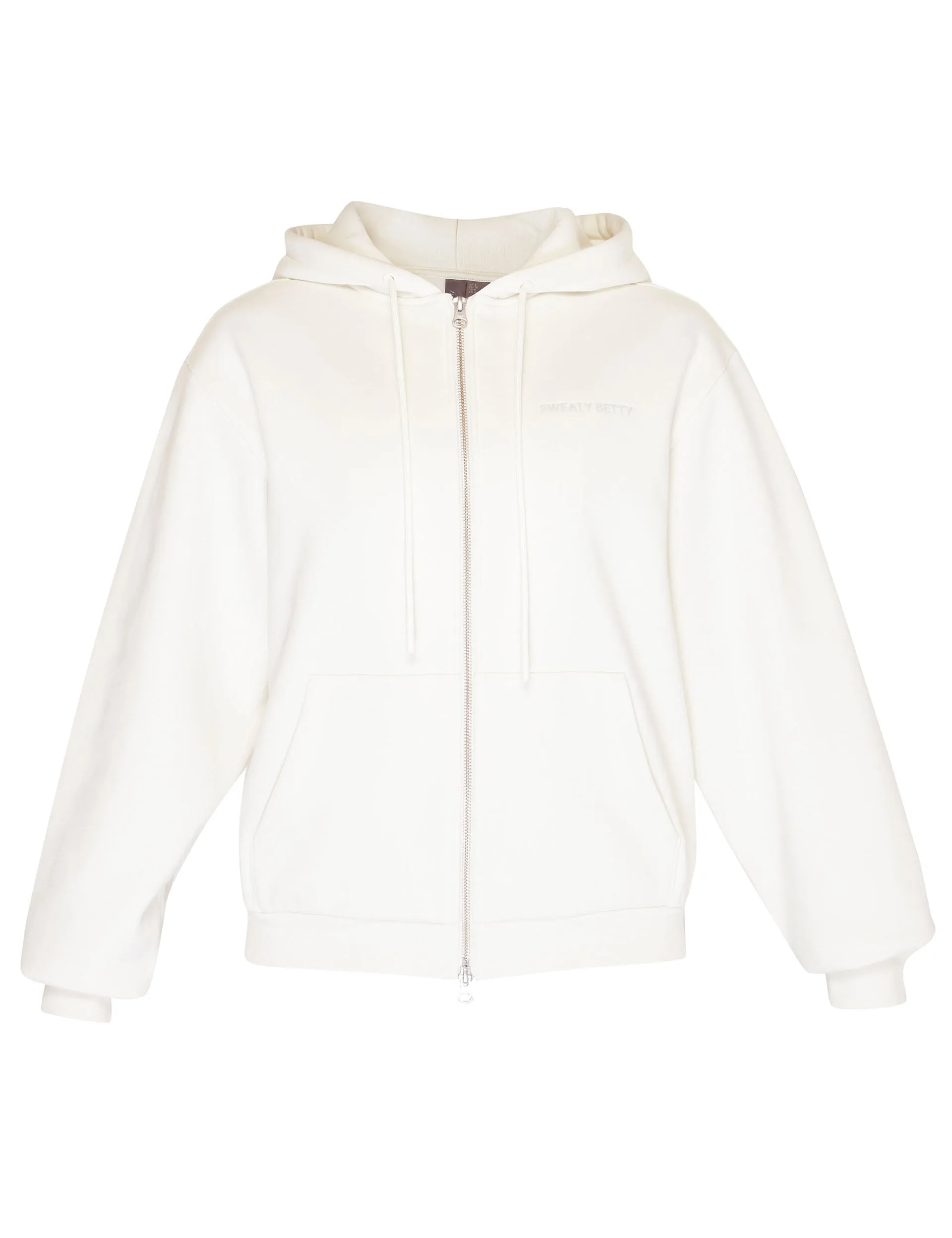 Powerhouse Zip Up Hoody - Lily White