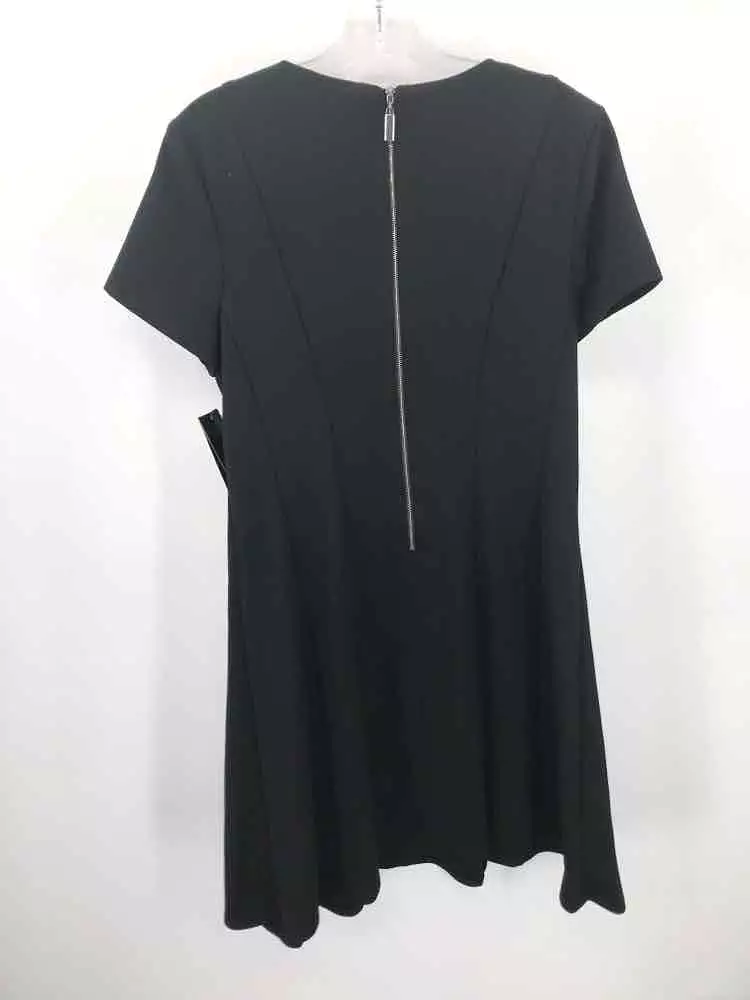 Pre-Owned Alyx Black Size 12 Knee Length Short Sleeve Dress