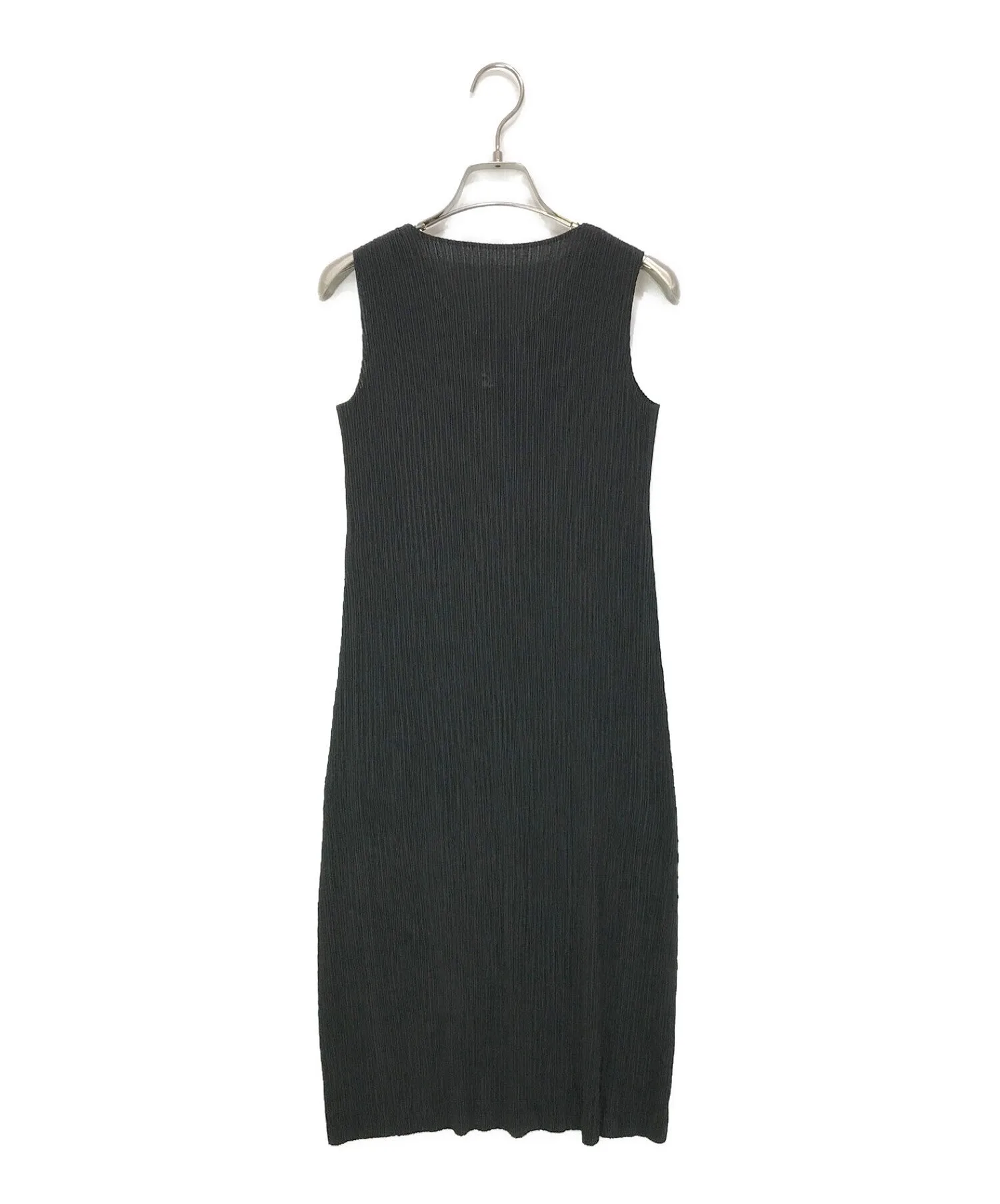 [Pre-owned] ISSEY MIYAKE Sleeveless Pleated Dress IM53FH467