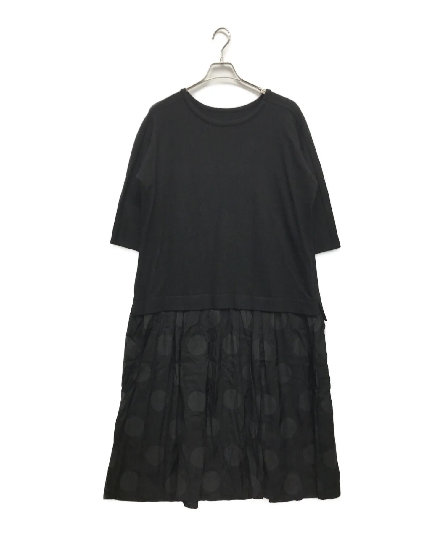 [Pre-owned] Y's Long Sleeve Switched Dress Dress YK-D06-806