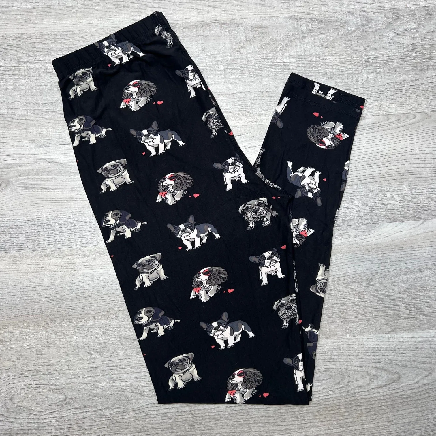 Puppy Love Print Leggings