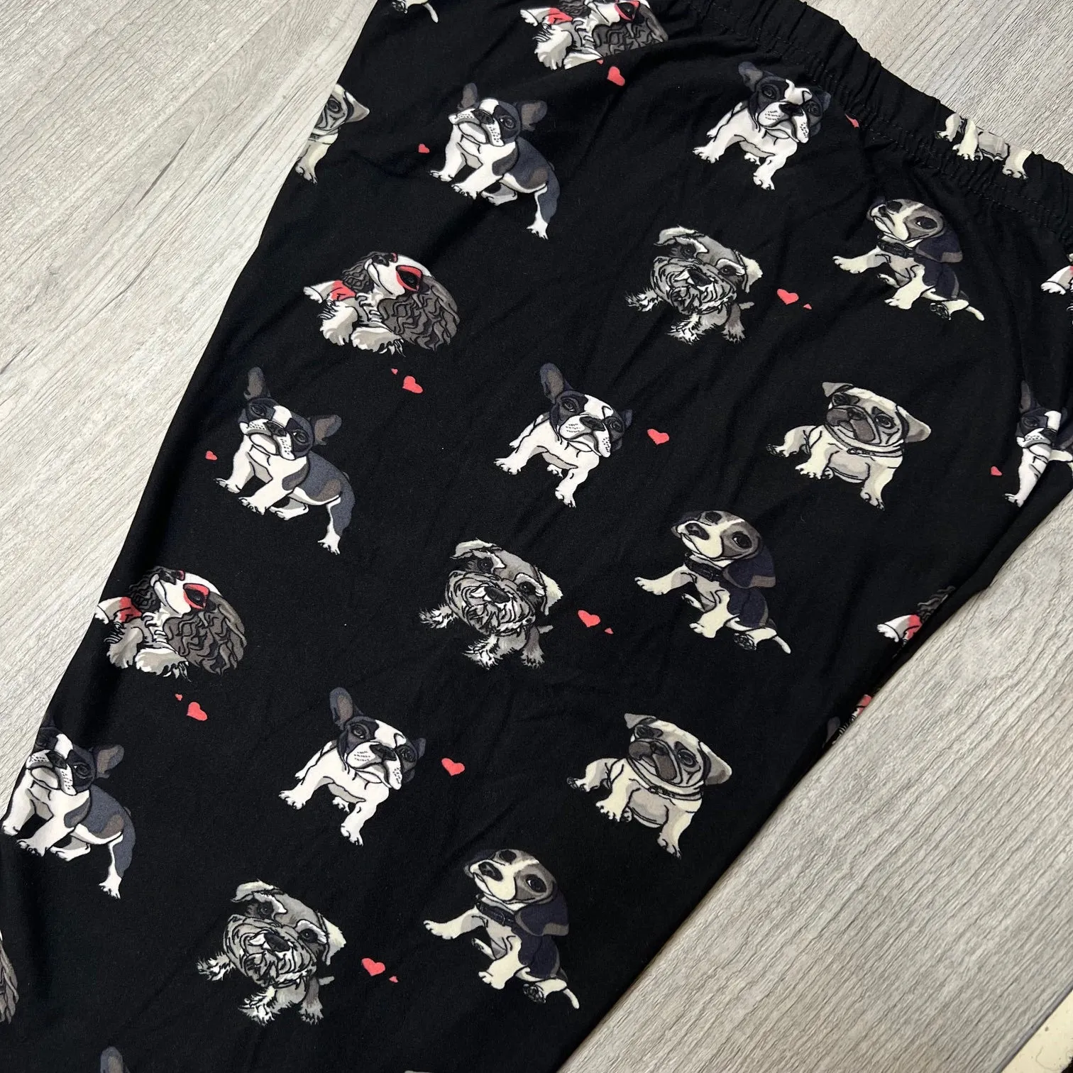 Puppy Love Print Leggings