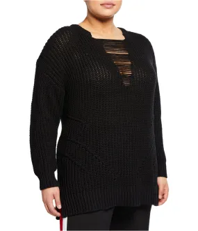 Rachel Roy Womens Rina Pullover Sweater