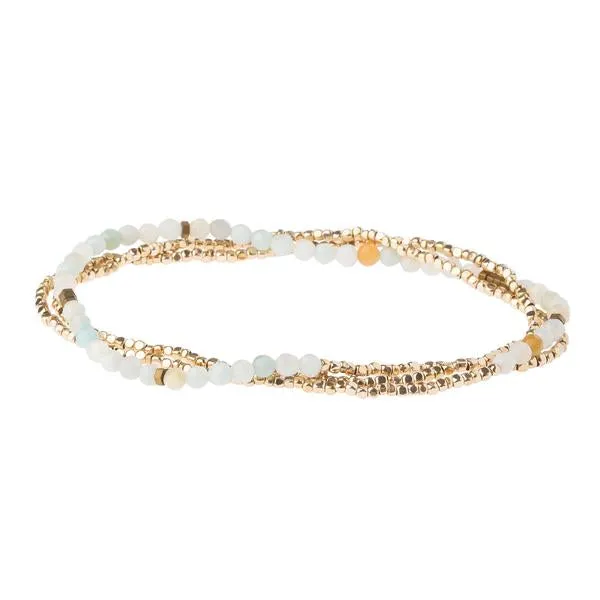 Scout Curated Wears Delicate Stone Wrap- Amazonite