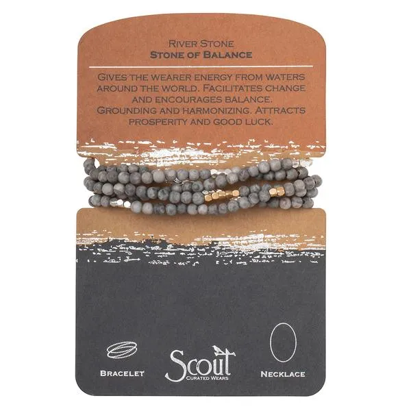 Scout Curated Wears Stone Wrap- Riverstone