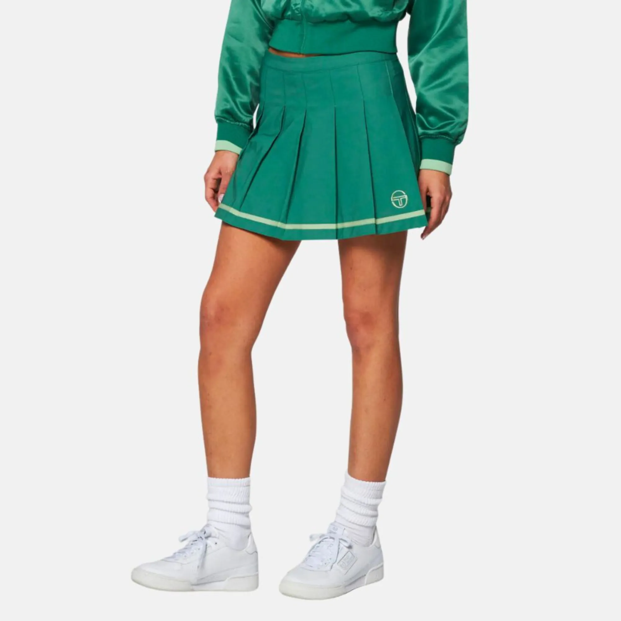 Sergio Tacchini Foliage Green Kalkman Tennis Skort