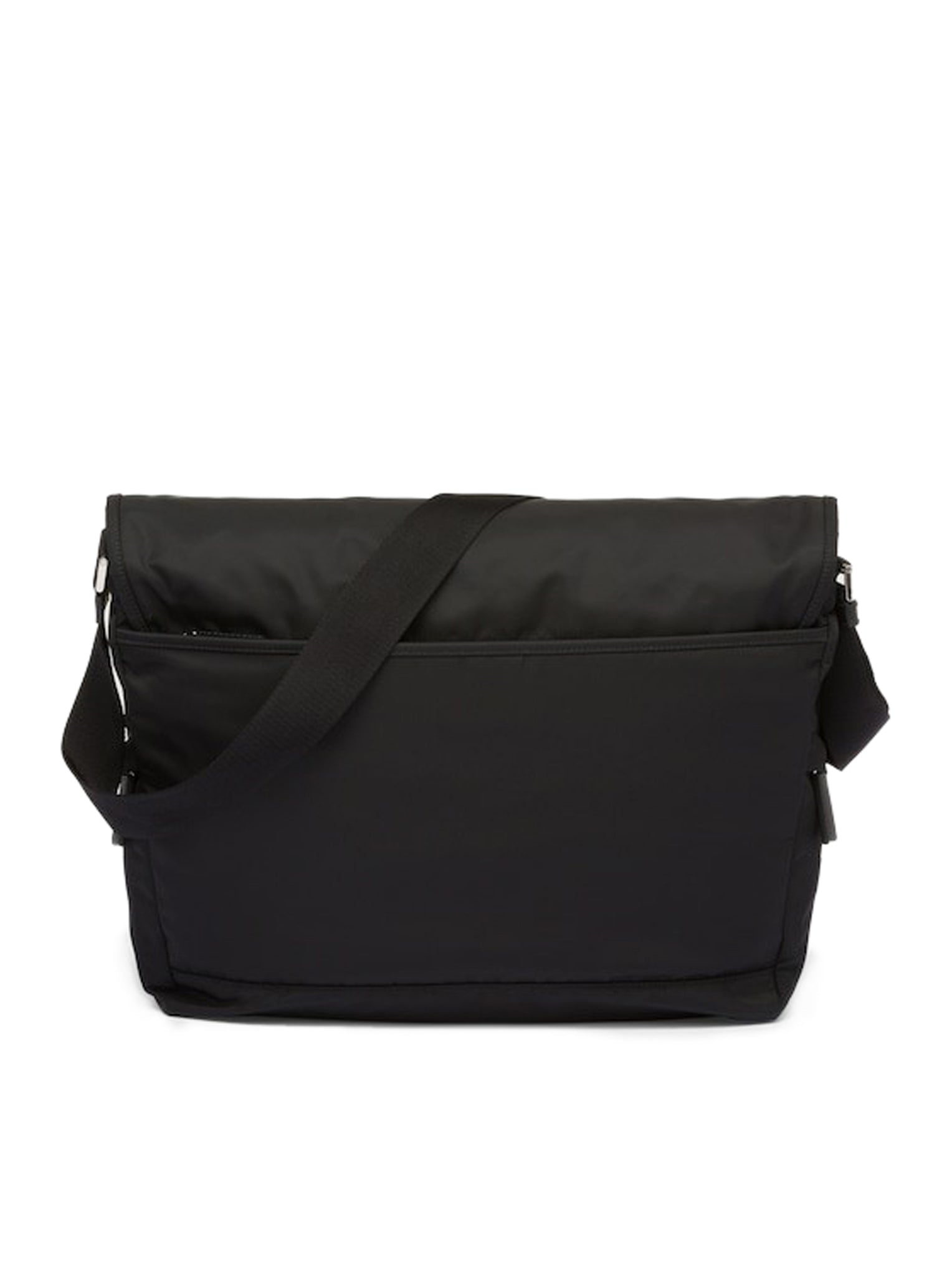 Shoulder bag in Re-Nylon and Saffiano