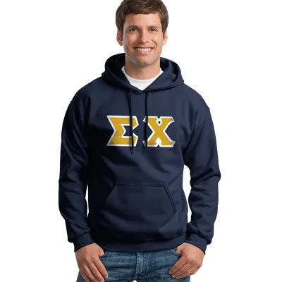 Sigma Chi Hanes 10oz. Hoodie - Hanes F170 - TWILL