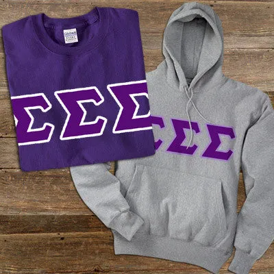 Sigma Sigma Sigma Hoodie and T-Shirt, Package Deal - TWILL