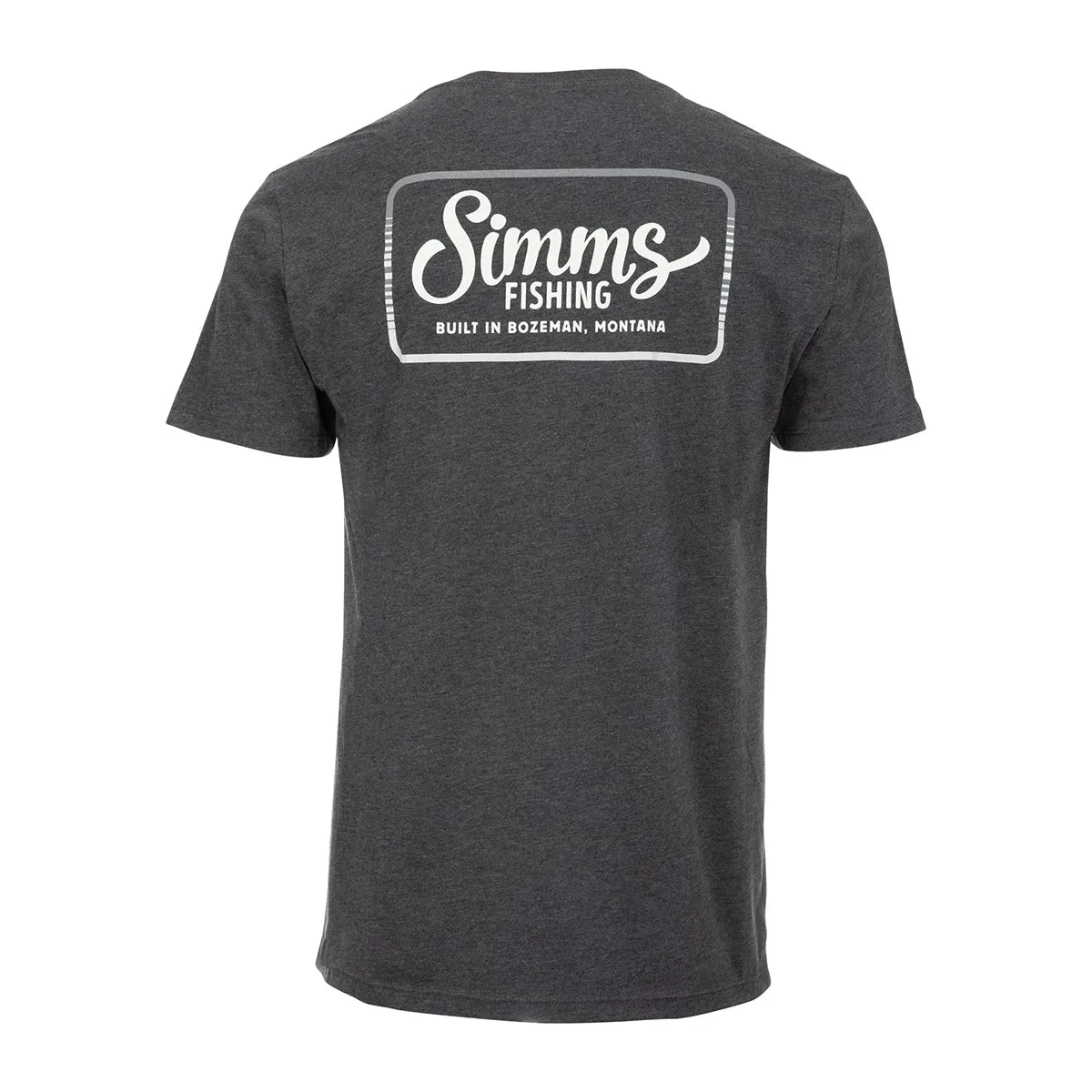 Simms Two Tone Pocket Tee Charcoal Heather