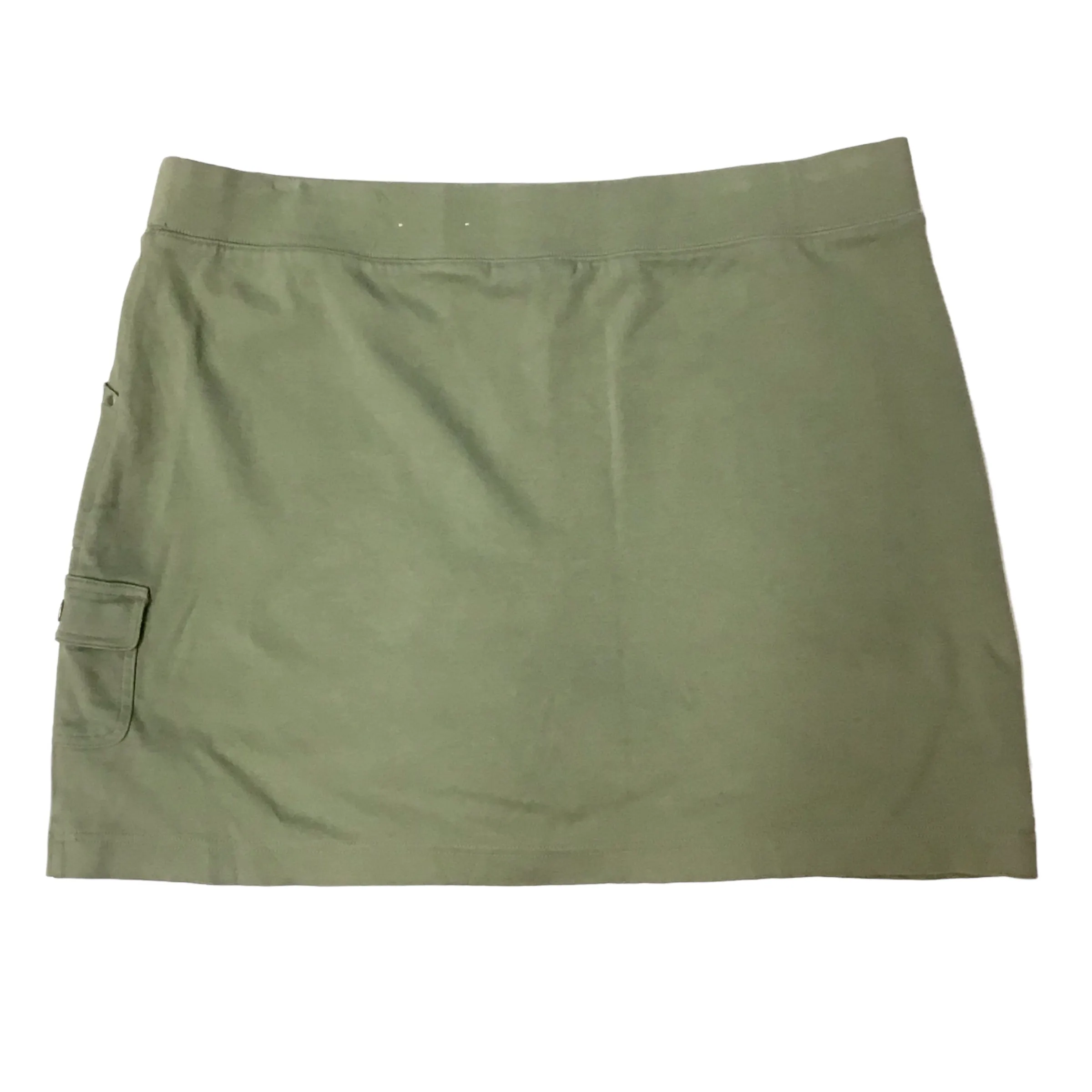 Skort By Croft And Barrow In Green, Size: Xxl