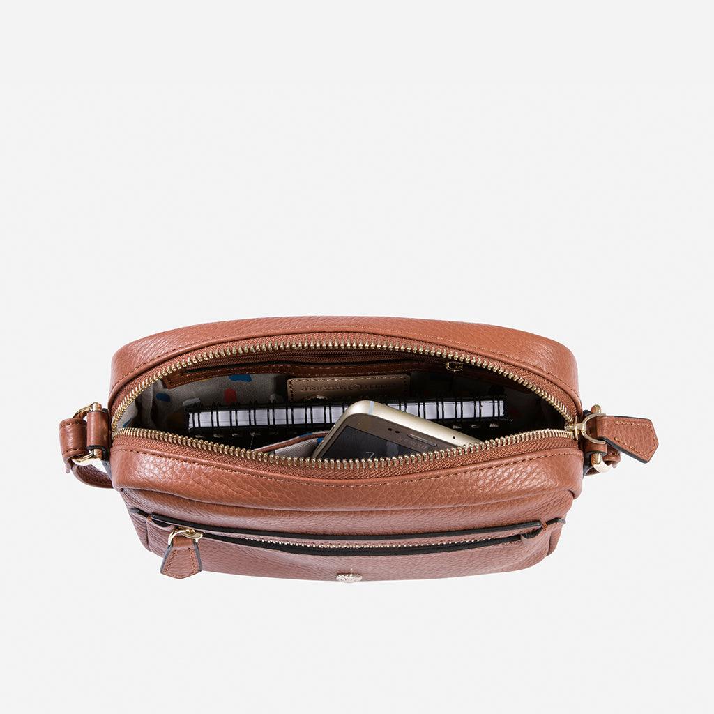 Small Crossbody Bag, Nut