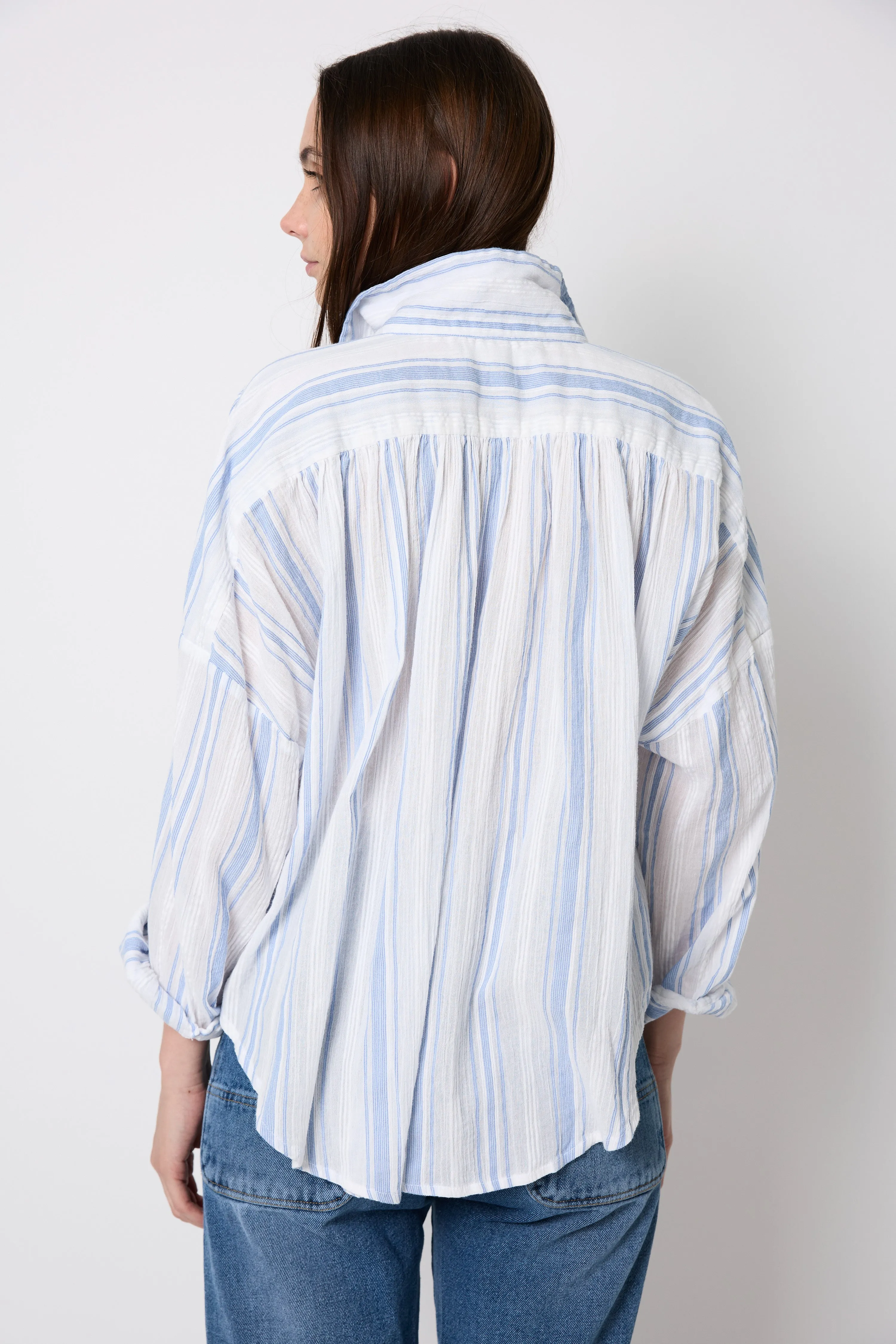 Striped Parr Blouse ° Azul