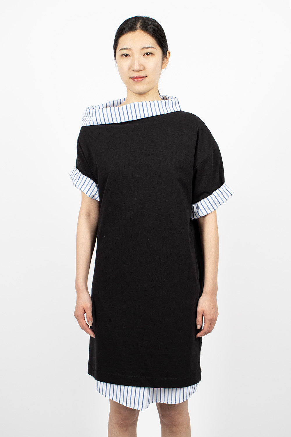 Sweatshirt Dress Black