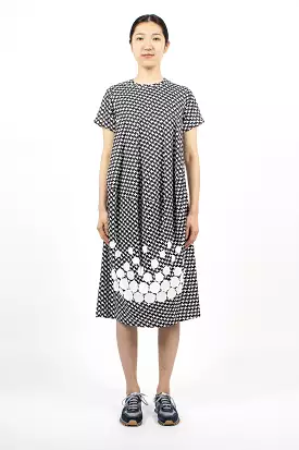 T-Shirt Dress Black/White