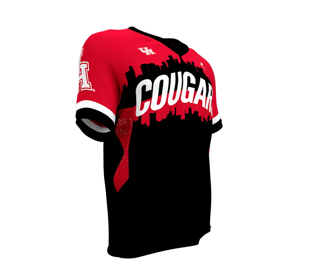 UH Cougar MTB BMX Jersey Short Sleeve for Men and Women 2020