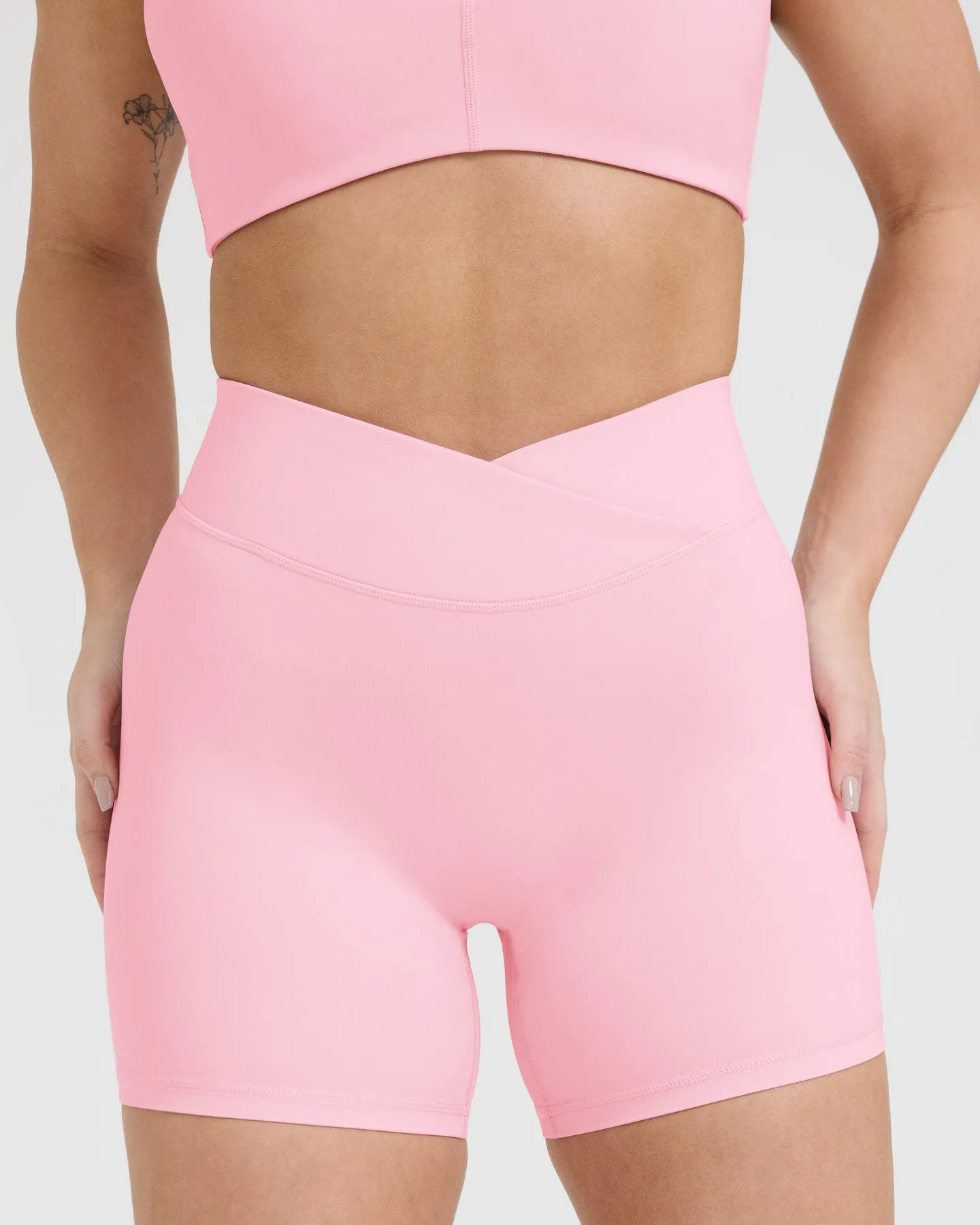 Unified Wrap Shorts | Petal Pink