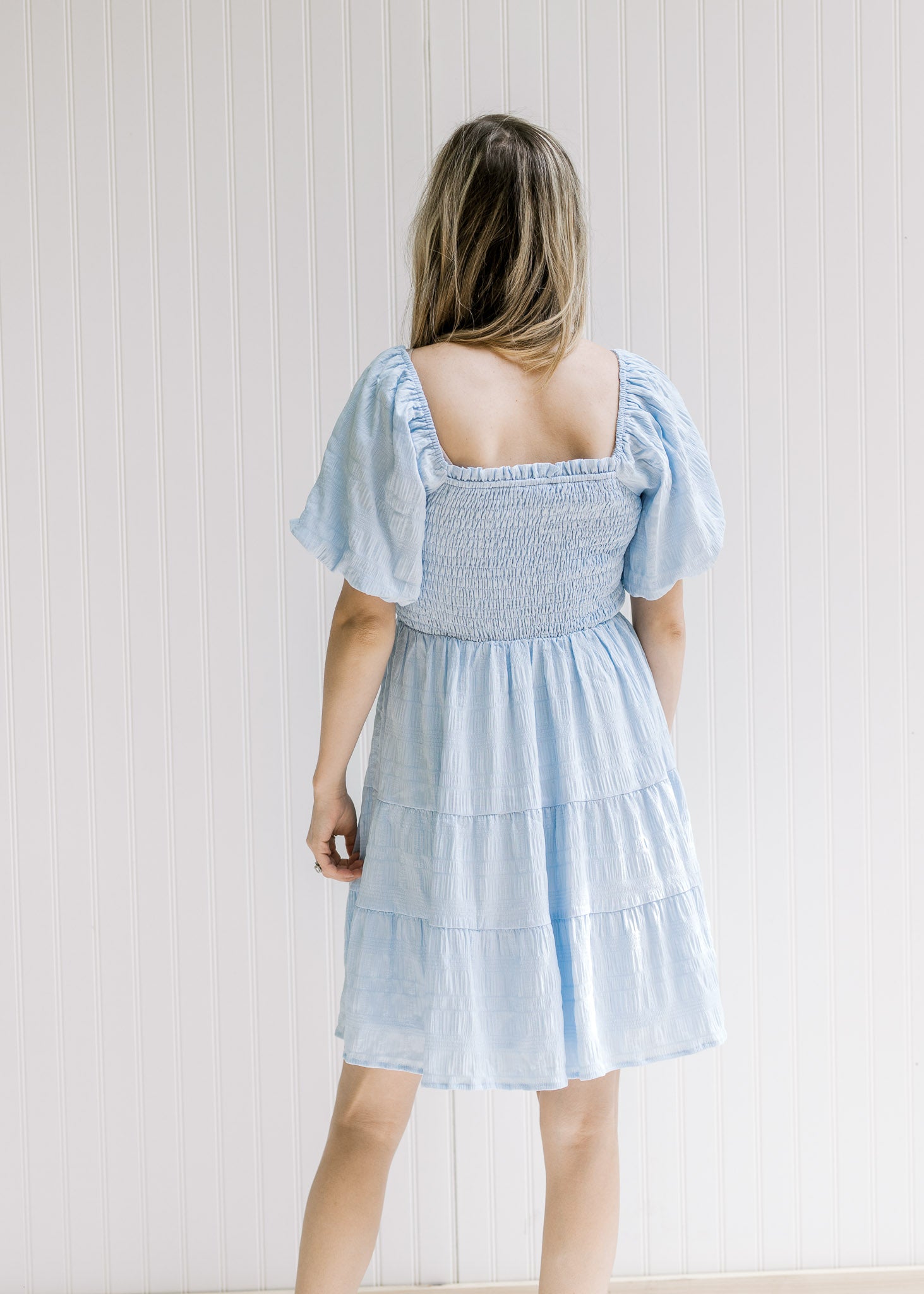 X Baby Blue Dress