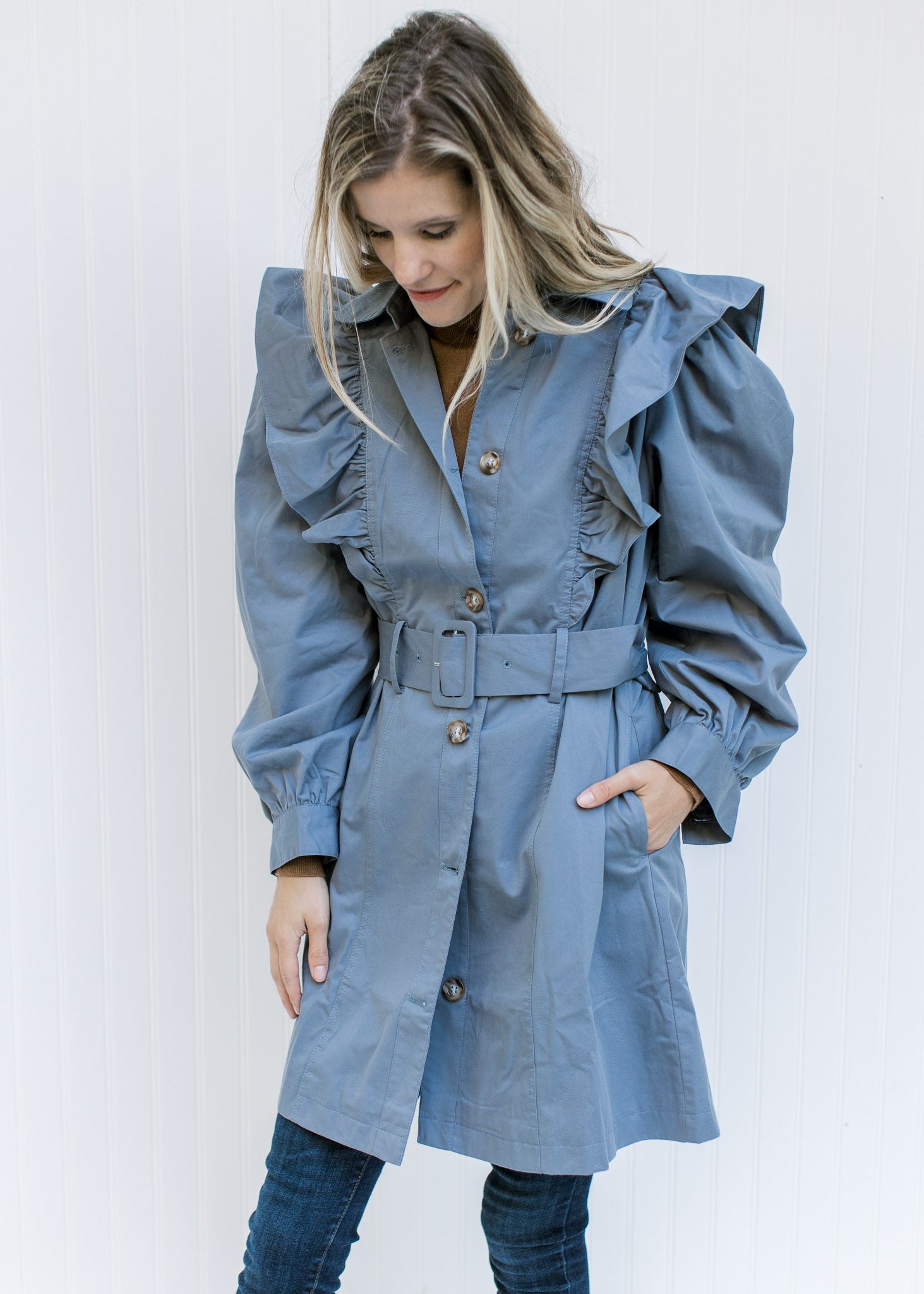 X Darling Blue Coat