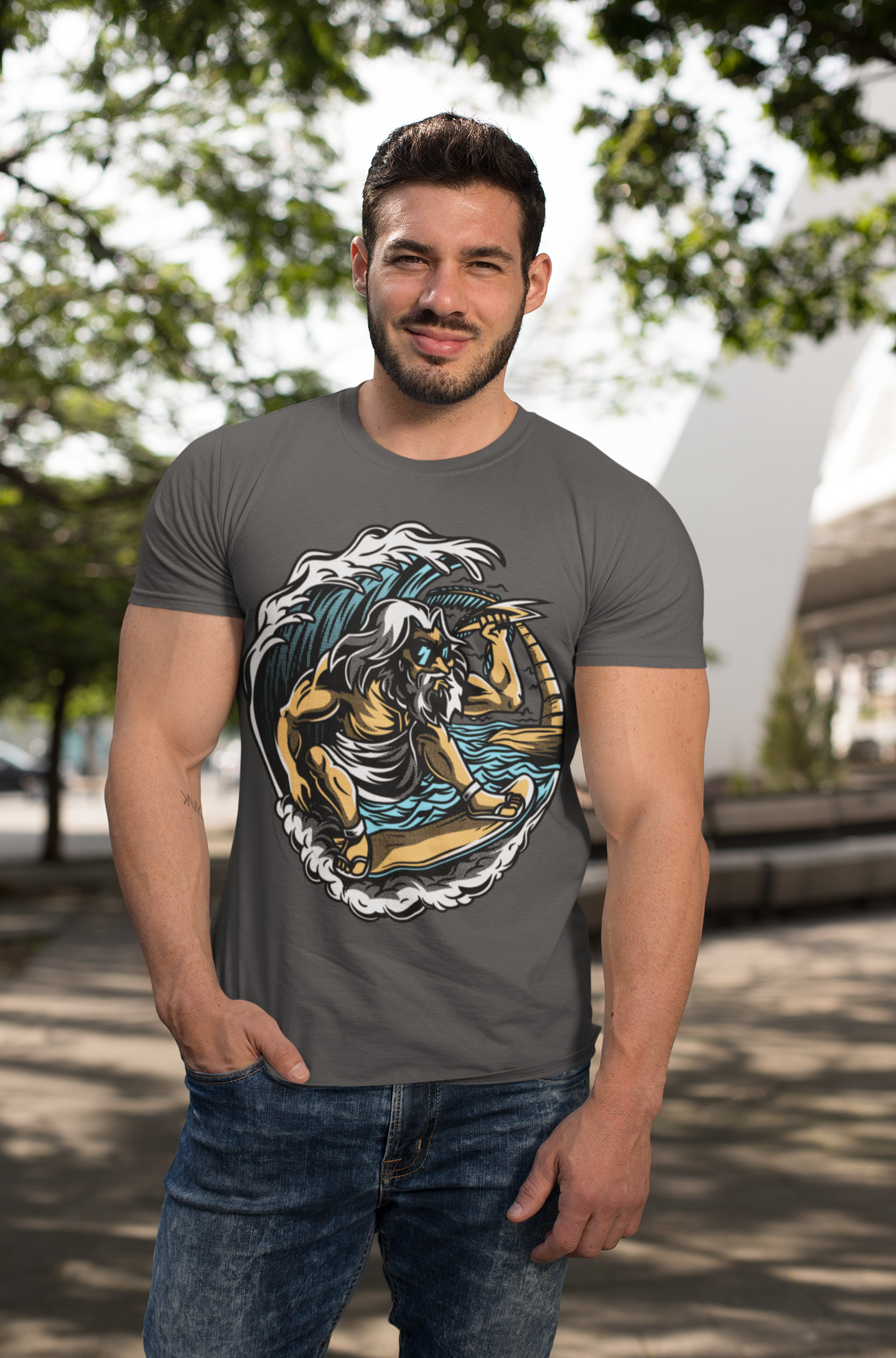 Zeus Surfer Tee